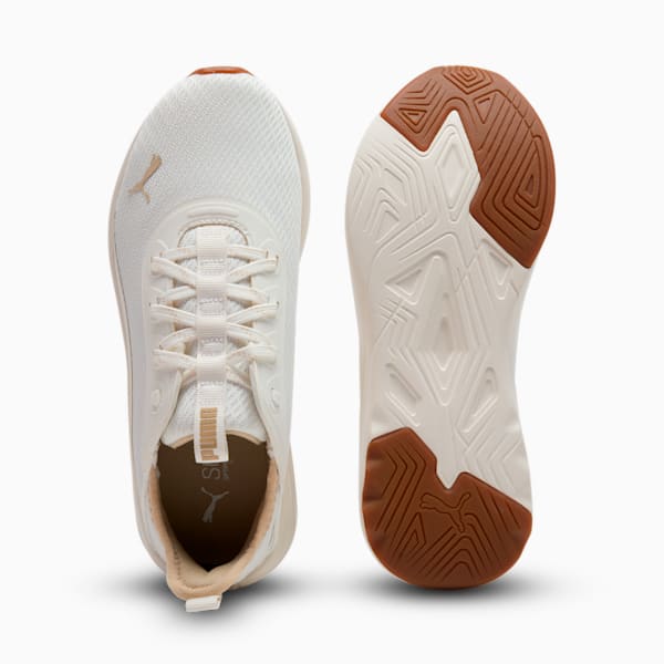 Tenis de running para mujer Sophia Vital SoftRide, Warm White-Toasted Almond, extralarge